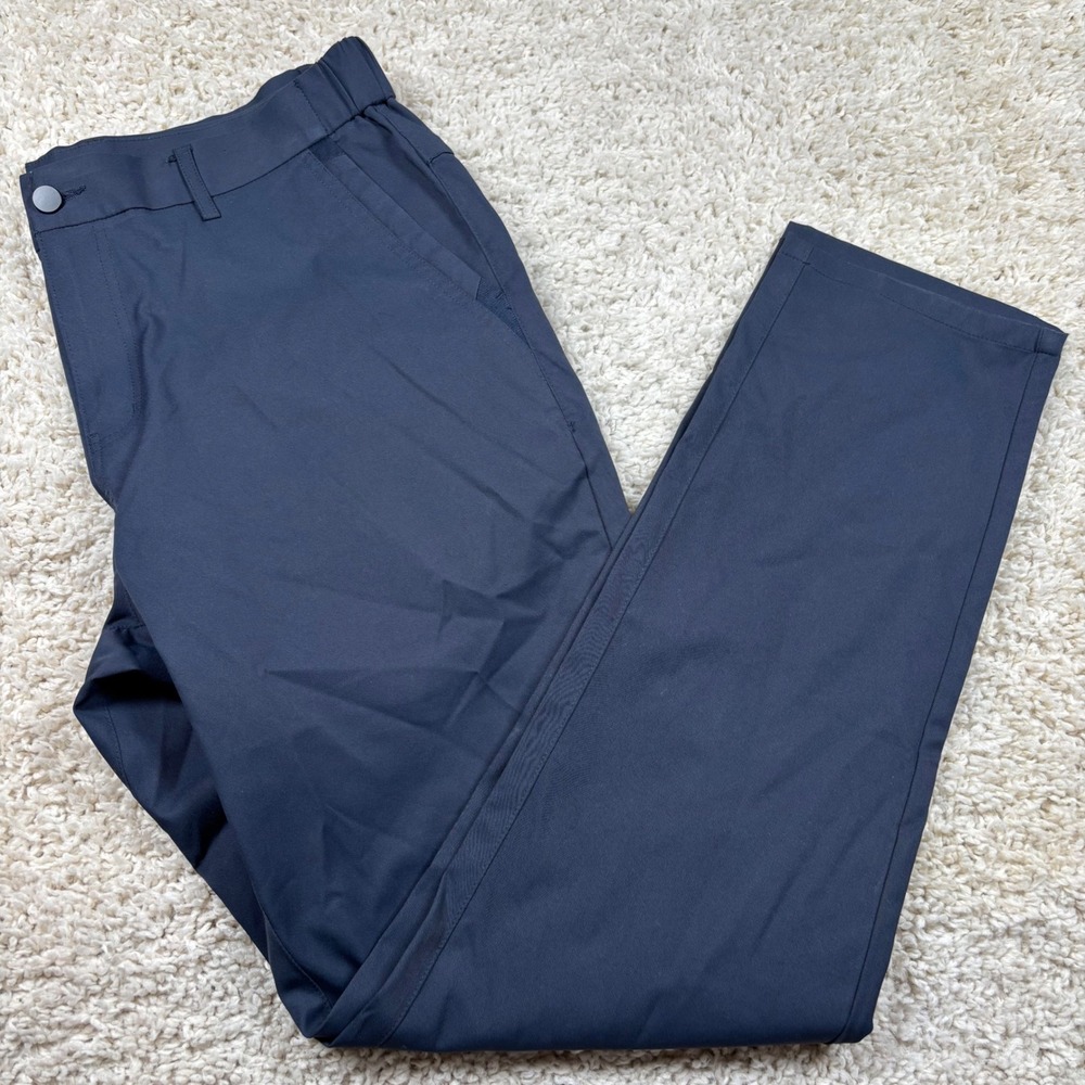 Jack Archer Jetsetter Pants Men 33x32 Deep Blue Performance Slim Straight